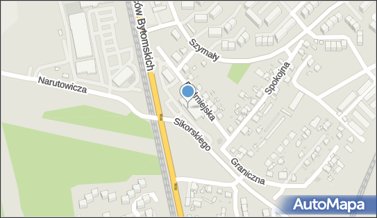 Paczkomat InPost BYT15M, Strzelców Bytomskich 228, Bytom 41-933