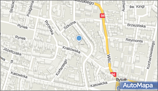 Paczkomat InPost BYT20M, Krakowska 21, Bytom 41-902