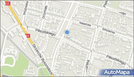 Paczkomat InPost BYT26M, Piłsudskiego 13, Bytom 41-902