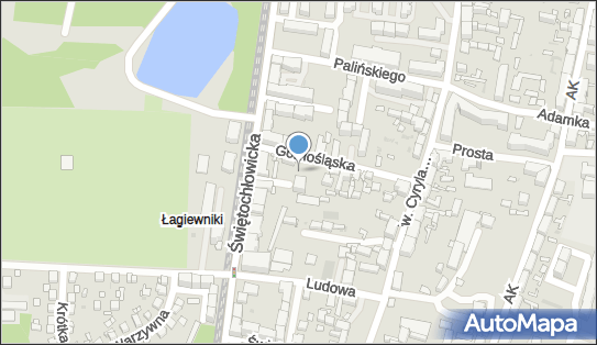 Paczkomat InPost BYT39M, Górnośląska 16, Bytom 41-909
