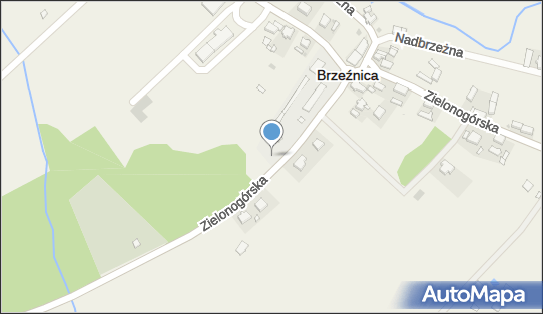 Paczkomat InPost BZC01M, Zielonogórska 20 B, Brzeźnica 68-113