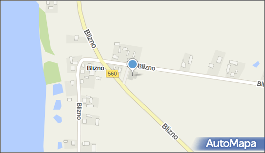 Paczkomat InPost BZNO01BAPP, Blizno 23A, Blizno 09-227