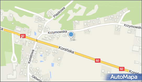 Paczkomat InPost BZX01BAPP, Krzymowska 10A, Brzeźno 62-513