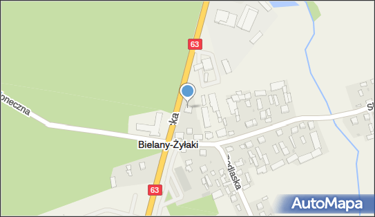 Paczkomat InPost BZY01A, Siedlecka 12A, Bielany-Żyłaki 08-311
