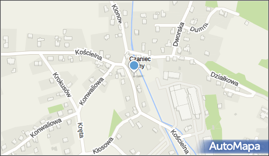 Paczkomat InPost CAC02M, Kościelna 44, Czaniec 43-354