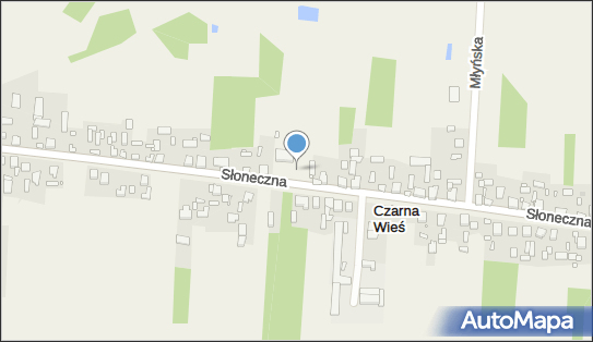 Paczkomat InPost CAW02A, Słoneczna 90, Czarna Wieś 42-133