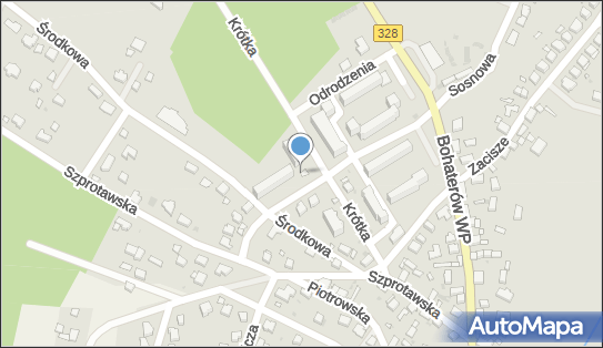 Paczkomat InPost CCW02M, Krótka 3a, Chocianów 59-140