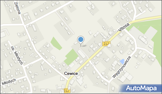 Paczkomat InPost CEW01BAPP, Witosa 47, Cewice 84-312