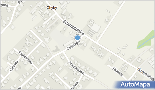 Paczkomat InPost CHB02M, Cedrowa 1, Chyby 62-081