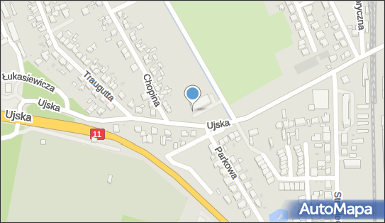 Paczkomat InPost CHD11M, Ujska 6, Chodzież 64-800