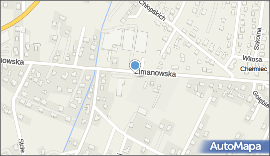 Paczkomat InPost CHI01N, Limanowska 35, Chełmiec 33-395