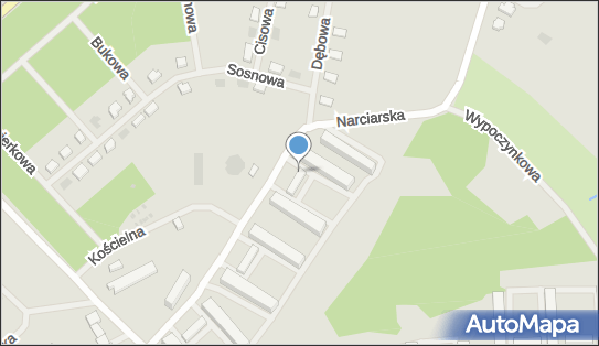 Paczkomat InPost CHJ03BAPP, Narciarska 45, Chojna 74-500