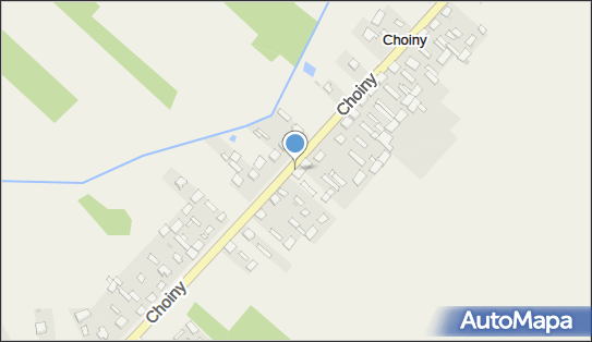 Paczkomat InPost CHNQ01G, Choiny 84A, Choiny 08-441