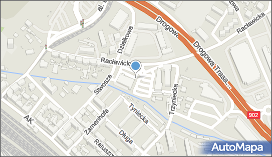 Paczkomat InPost CHO08A, Racławicka 20, Chorzów 41-506