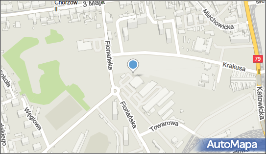 Paczkomat InPost CHO10N, Floriańska 15, Chorzów 41-500