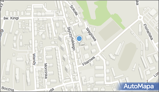 Paczkomat InPost CHO33M, Wincentego Styczyńskiego 40, Chorzów 41-500