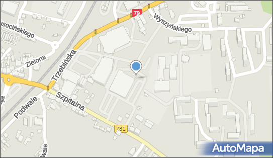 Paczkomat InPost CHR03A, Szpitalna 15, Chrzanów 32-500