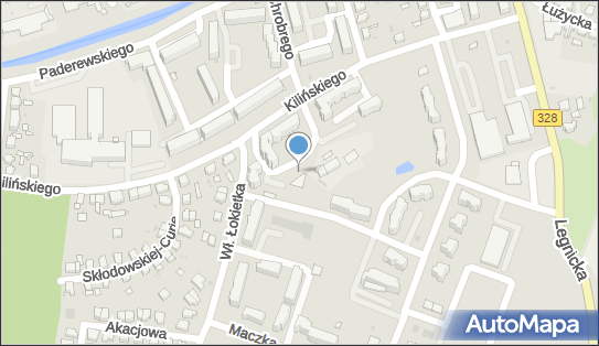 Paczkomat InPost CHW03M, Jana Kilińskiego 36, Chojnów 59-225