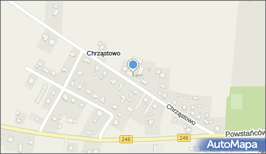 Paczkomat InPost CHXZ01BAPP, Chrząstowo 9, Chrząstowo 88-140