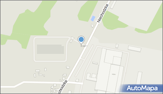 Paczkomat InPost CIE05BAPP, Niechodzka 24a, Ciechanów 06-400