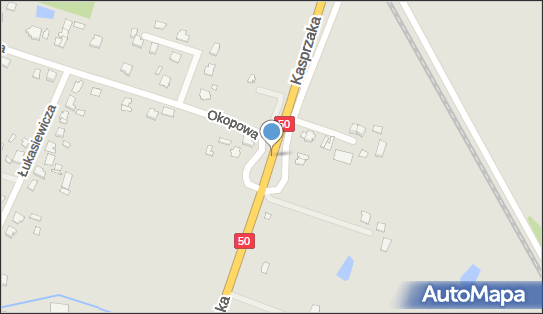 Paczkomat InPost CIE06BAPP, Okopowa 1, Ciechanów 06-400