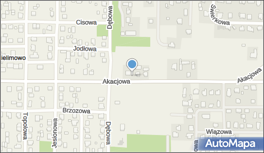 Paczkomat InPost CIEM01BAPP, Akacjowa 33, Cielimowo 62-220