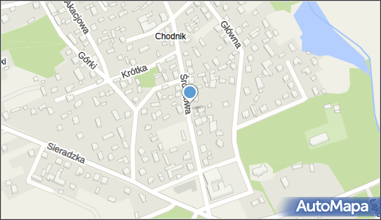 Paczkomat InPost CJE01M, Środkowa 4, Chojne 98-200