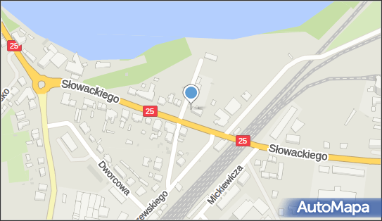 Paczkomat InPost CLU09M, Juliusza Słowackiego 11B, Człuchów 77-300