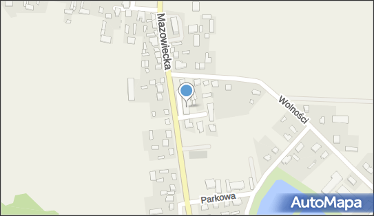Paczkomat InPost CNI01A, Mazowiecka 13, Czerwin 07-407