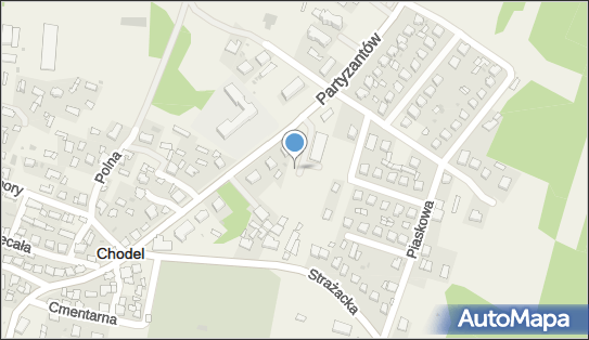 Paczkomat InPost COE01M, Partyzantów 38, Chodel 24-350