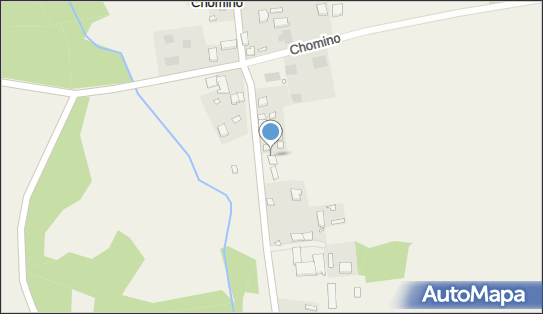 Paczkomat InPost COMQ01BAPP, Chomino 34, Chomino 72-405