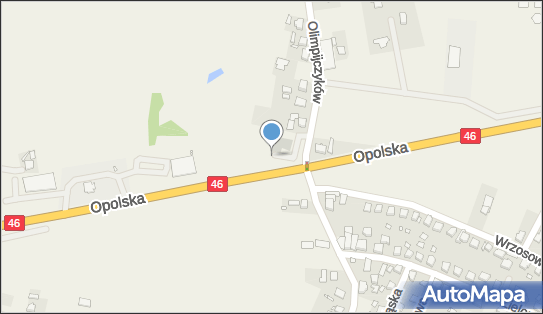 Paczkomat InPost CRA01BAPP, Olimpijczyków 19D, Chrząstowice 46-053