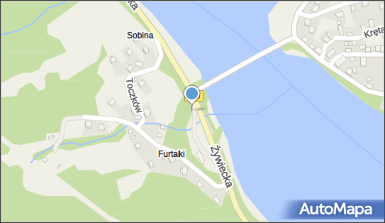 Paczkomat InPost CRI01BAPP, Żywiecka 103, Czernichów 34-311