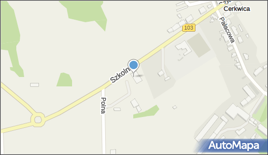 Paczkomat InPost CRK01BAPP, Polna 1A, Cerkwica 72-342