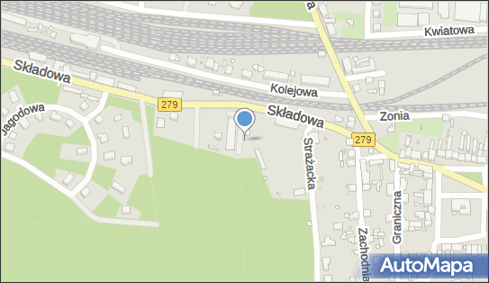 Paczkomat InPost CSK02M, Składowa 2B, Czerwieńsk 66-016
