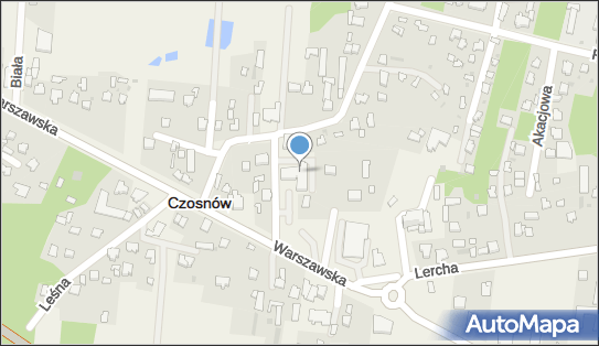 Paczkomat InPost CSN01M, Gminna 6, Czosnów 05-152