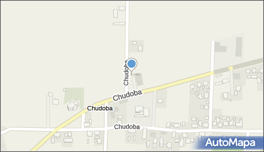 Paczkomat InPost CUO01M, Chudoba 177F, Chudoba 46-275