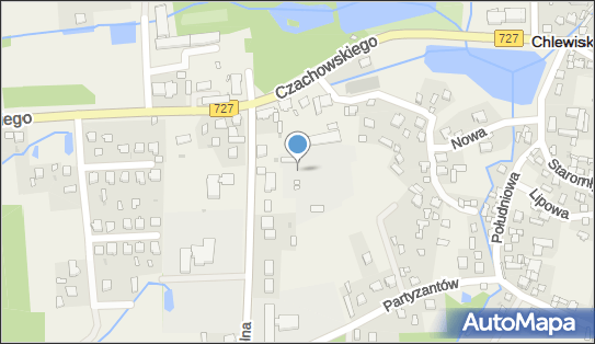 Paczkomat InPost CWA01BAPP, Szkolna 5, Chlewiska 26-510