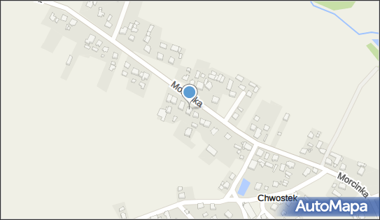 Paczkomat InPost CWS01M, Morcinka 32, Chwostek 42-714