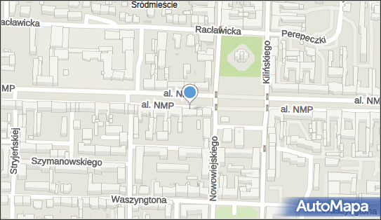 Paczkomat InPost CZE02HO, Al. NMP 49, Częstochowa 42-217