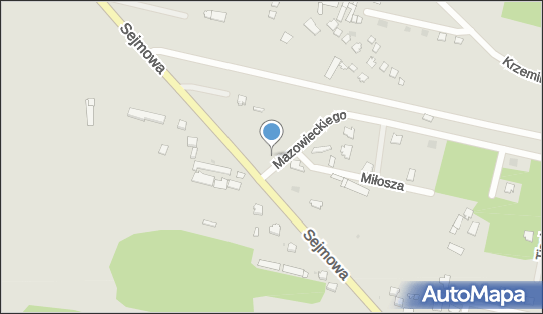 Paczkomat InPost CZE07BAPP, Sejmowa 82, Częstochowa 42-215