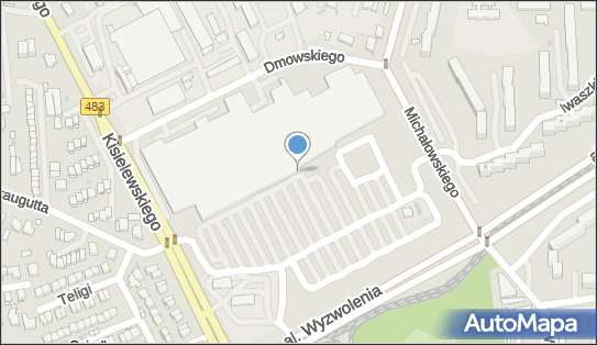 Paczkomat InPost CZE11A, Kisielewskiego 8, Częstochowa 42-215