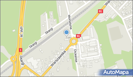 Paczkomat InPost CZE18M, Warszawska 285, Częstochowa 42-209