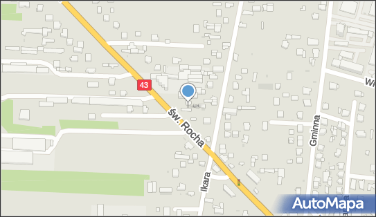 Paczkomat InPost CZE23M, Rocha 262, Częstochowa 42-221