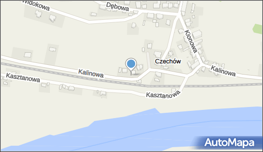 Paczkomat InPost CZEW01M, Kalinowa 40, Czechów 66-431