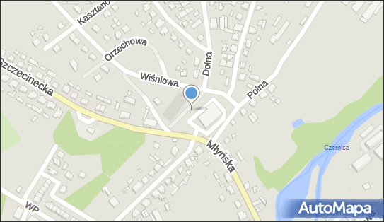 Paczkomat InPost CZN01M, Wiśniowa 1, Czarne 77-330