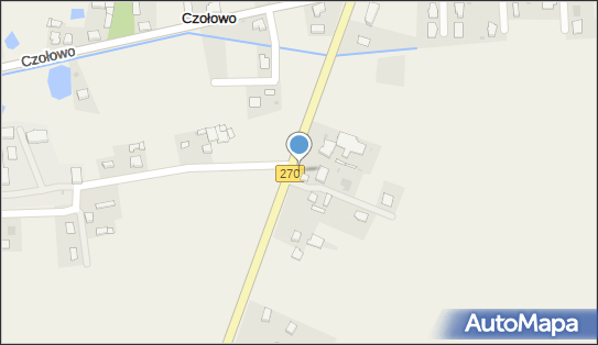 Paczkomat InPost CZOV01BAPP, Czołowo 36, Czołowo 62-600