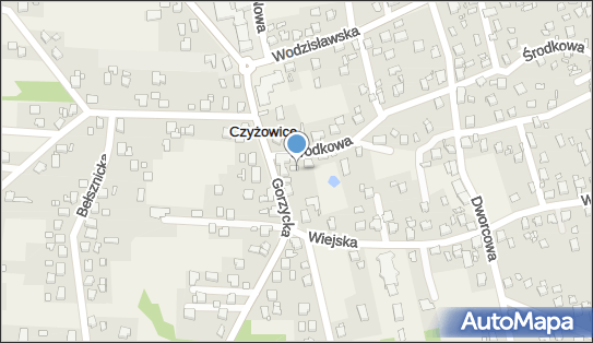 Paczkomat InPost CZZ01M, Gorzycka 7, Czyżowice 44-352