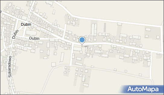 Paczkomat InPost DBIN01M, Dubin 131A, Dubin 63-930
