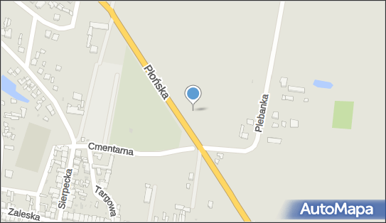 Paczkomat InPost DBN01BAPP, Cmentarna 3A, Drobin 09-210